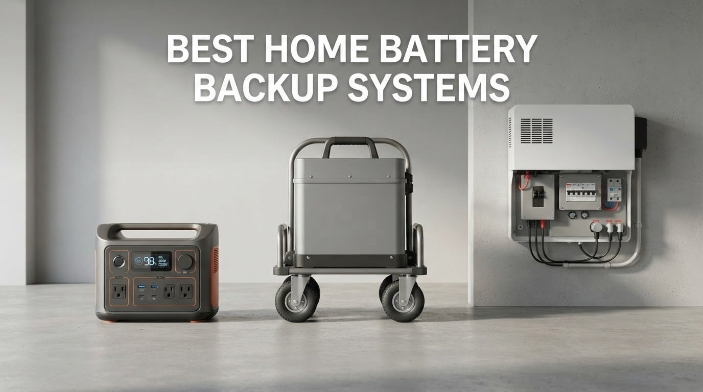 best home battery backup systems