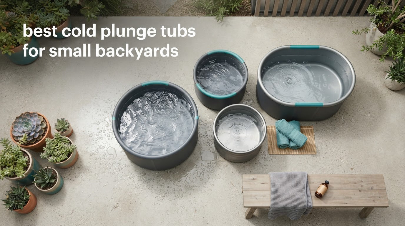 best cold plunge tubs for small backyards