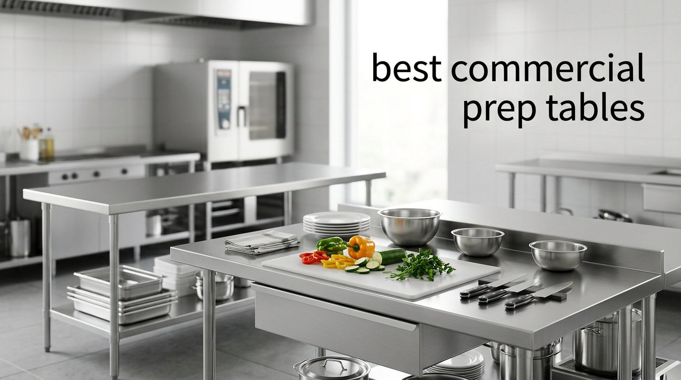 best commercial prep tables