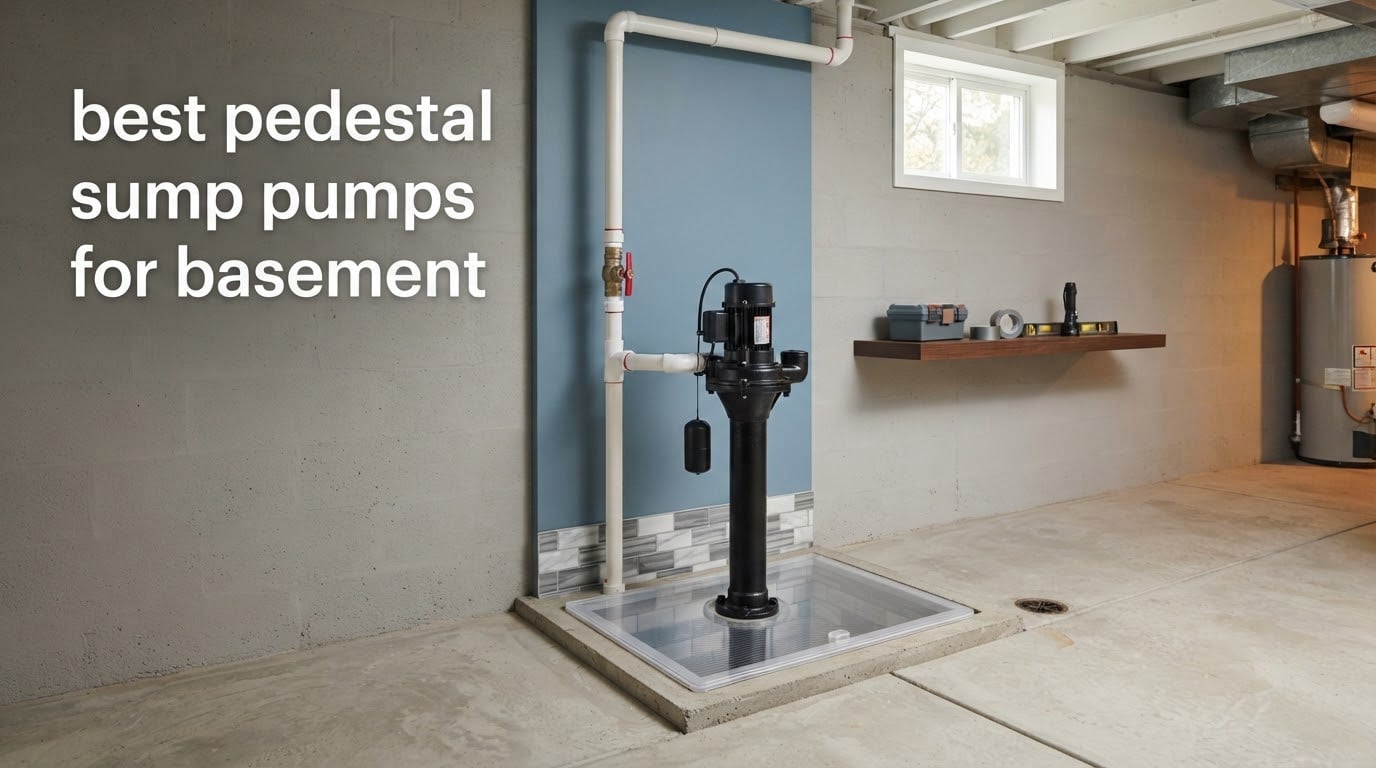 best pedestal sump pumps for basement