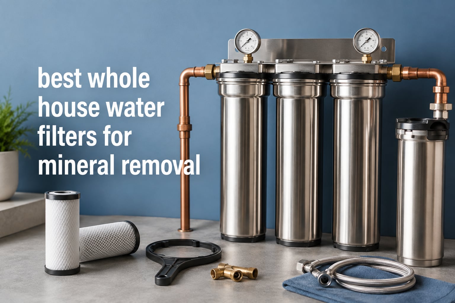 best whole house water filters for mineral removal