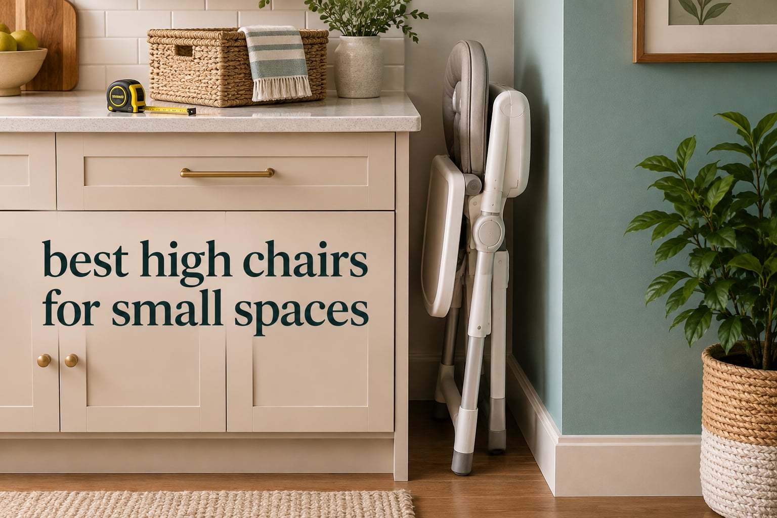 best high chairs for small spaces