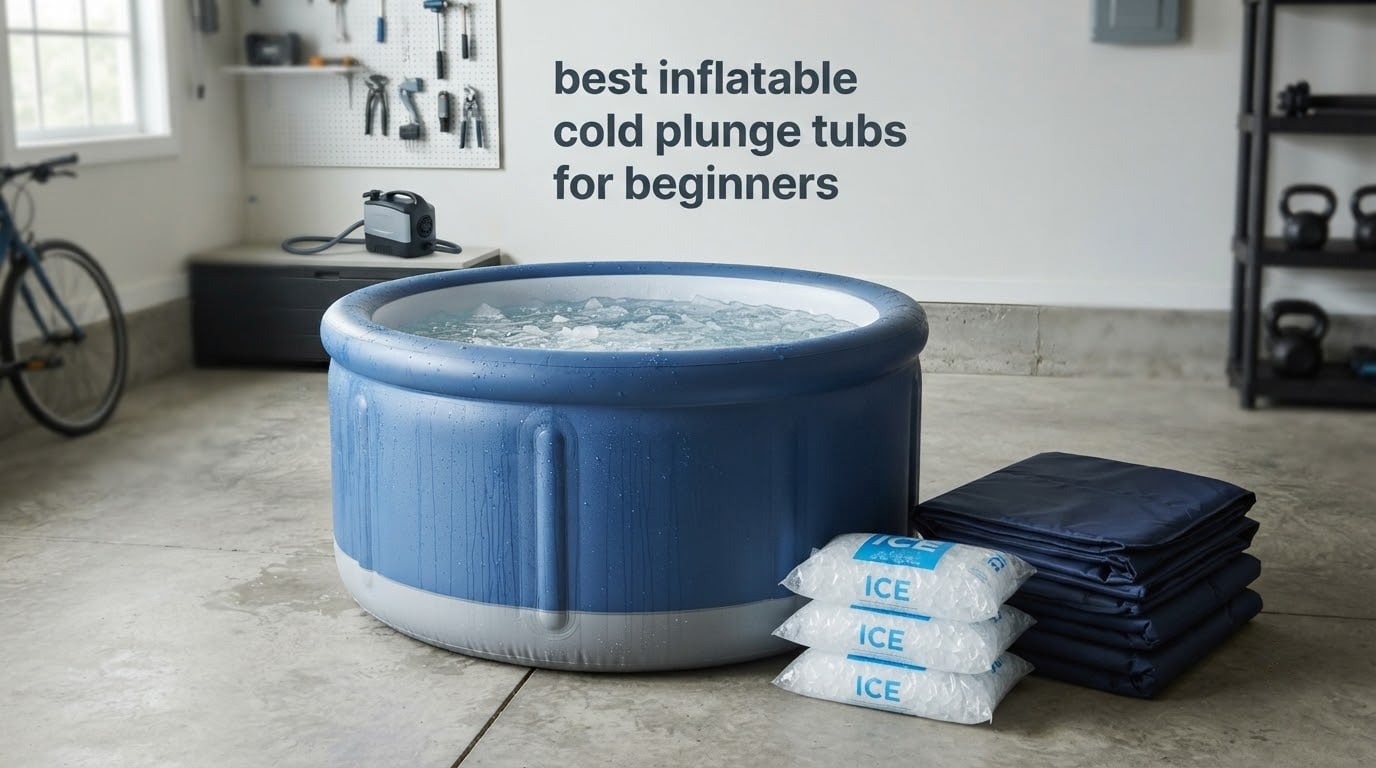 best inflatable cold plunge tubs for beginners