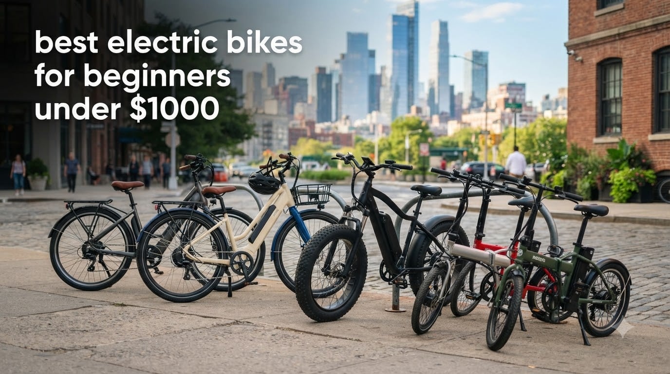 best electric bikes for beginners under $1000