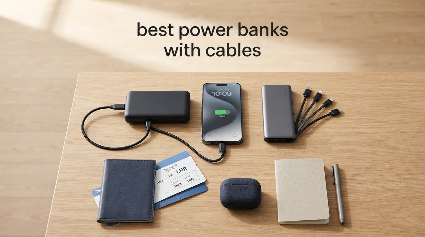 best power banks with cables