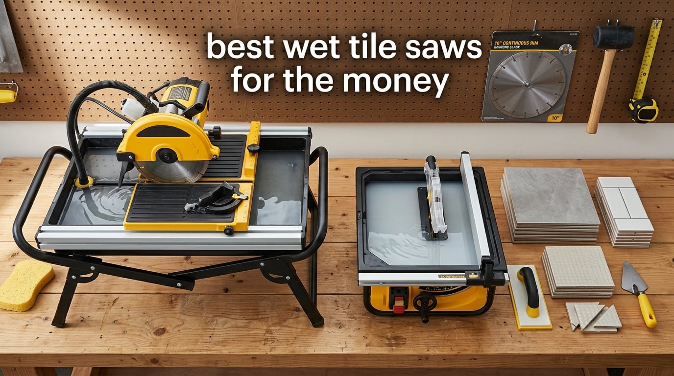 best wet tile saws for the money
