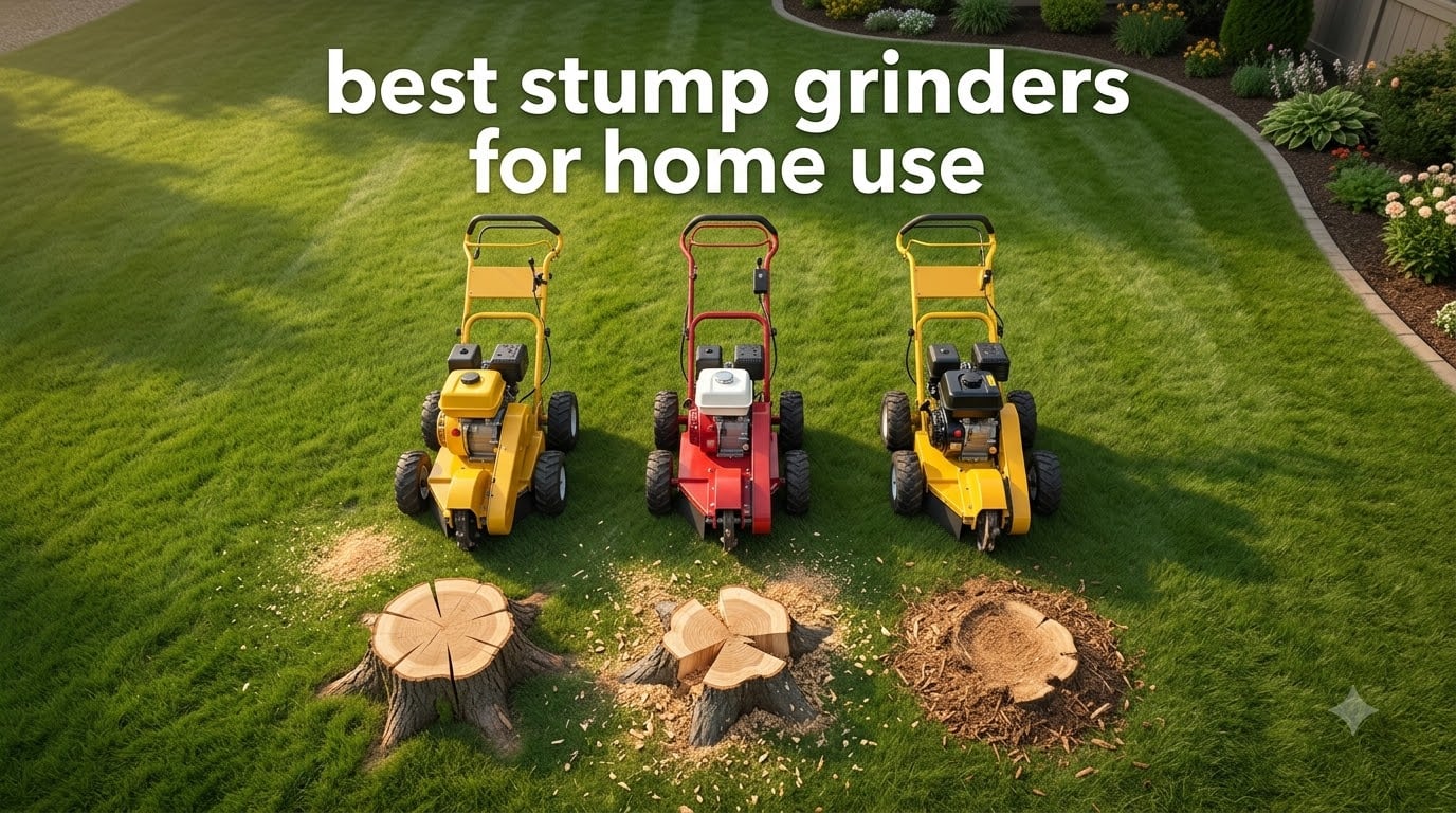 best stump grinders for home use