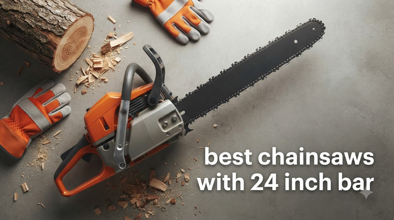 best chainsaws with 24 inch bar
