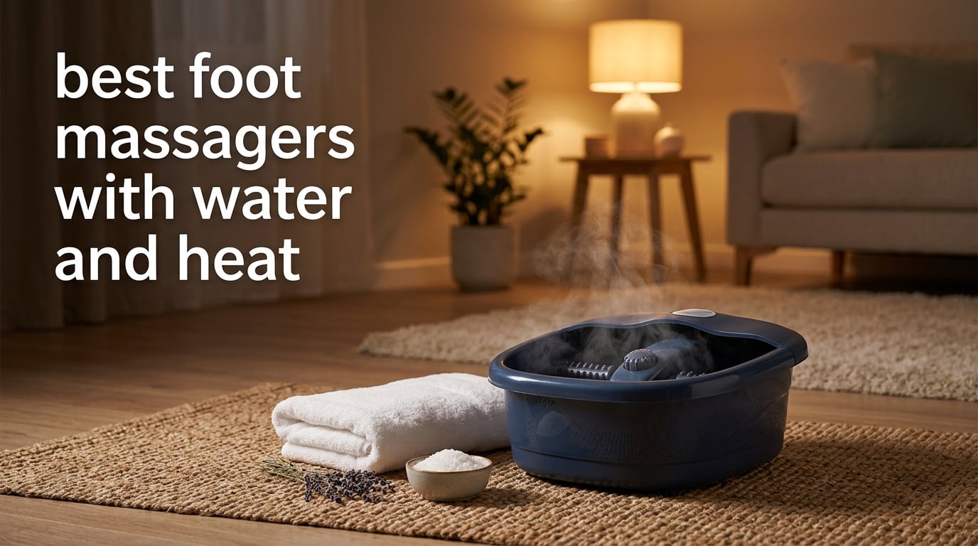 best foot massagers with water and heat