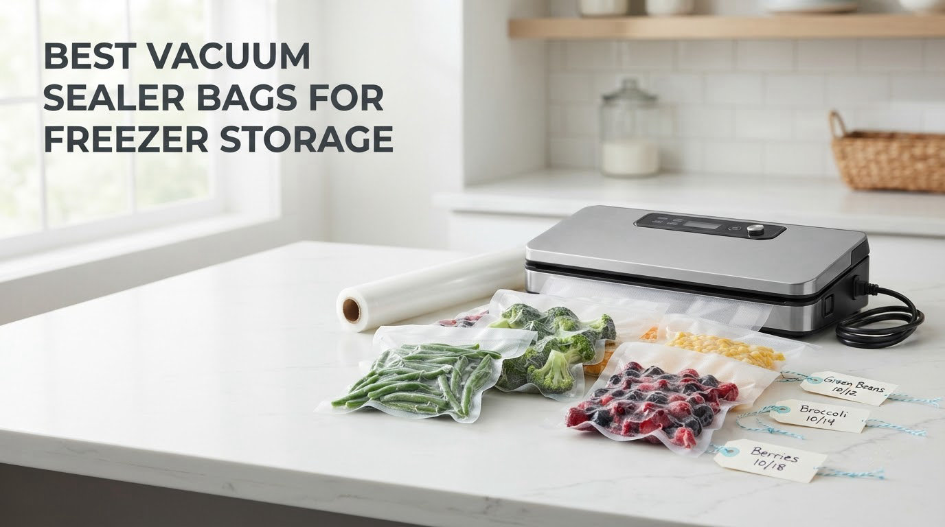 best vacuum sealer bags for freezer storage