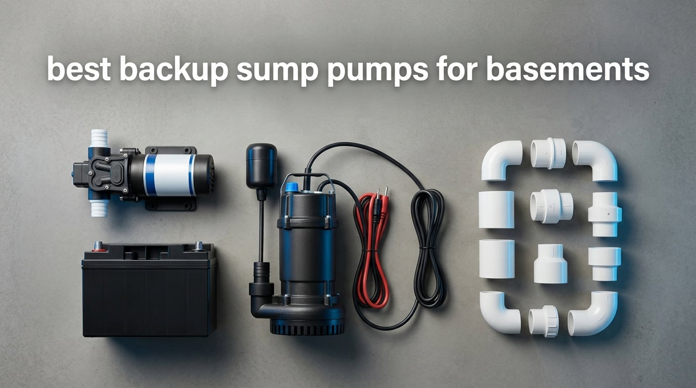 best backup sump pumps for basements