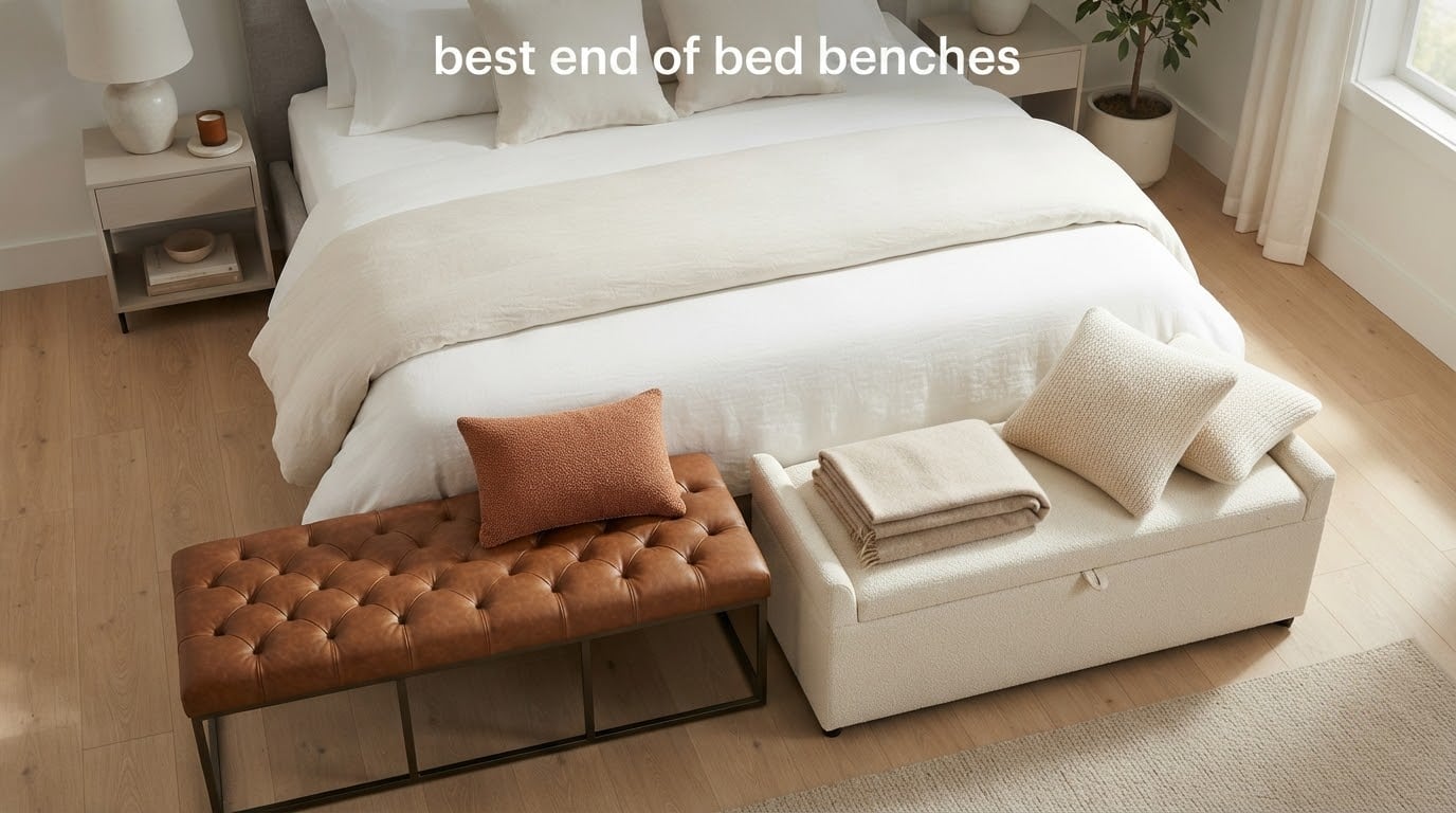 best end of bed benches