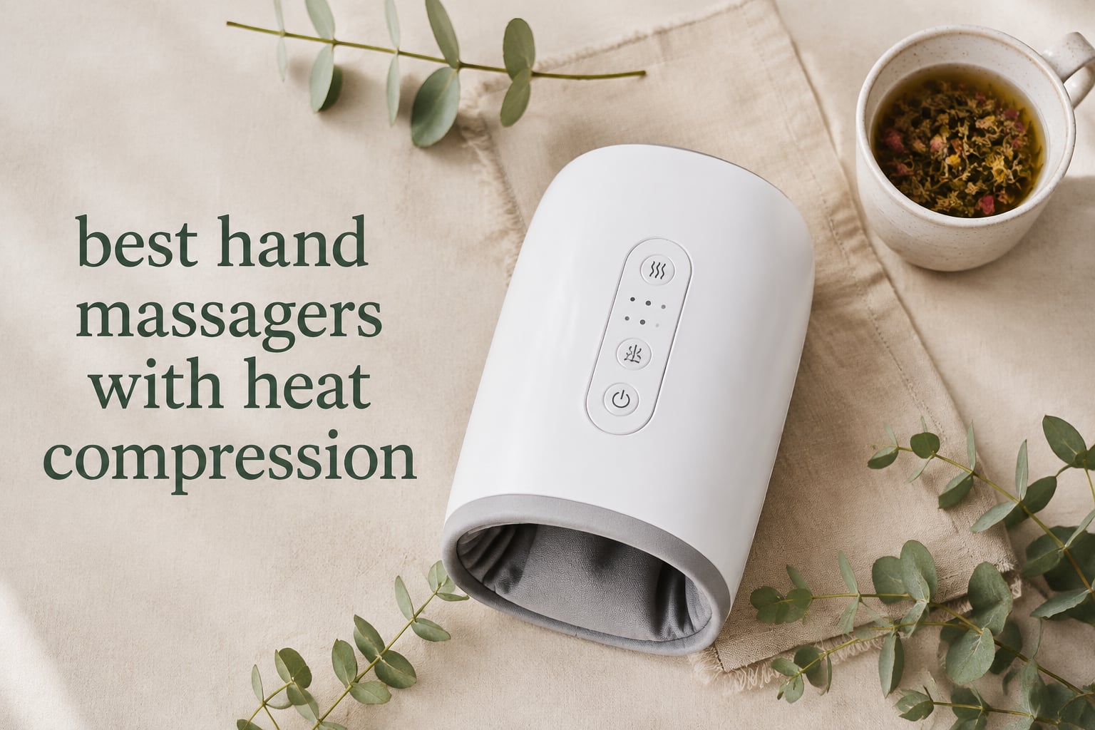 best hand massagers with heat compression