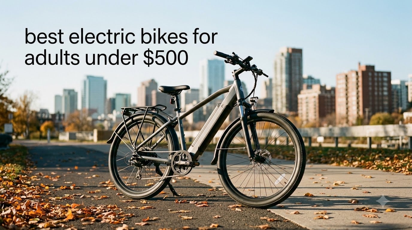 best electric bikes for adults under $500