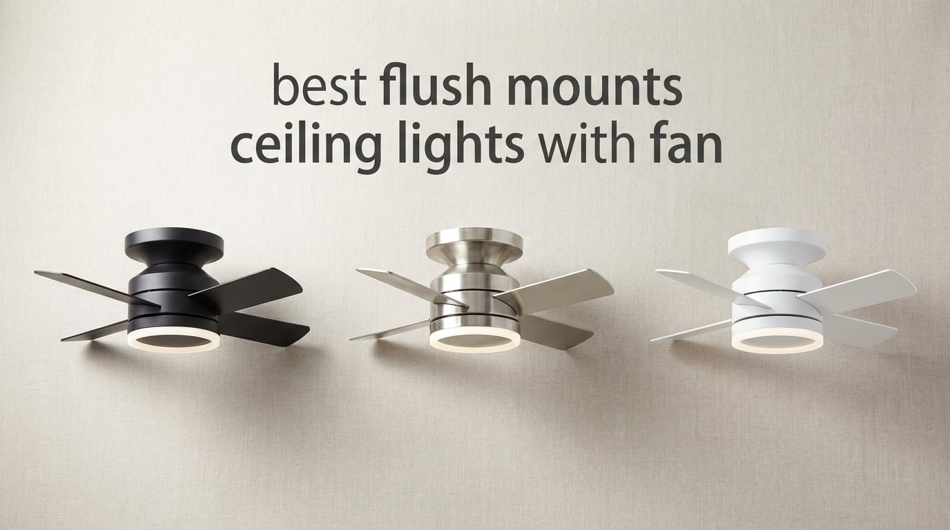 best flush mounts ceiling lights with fan