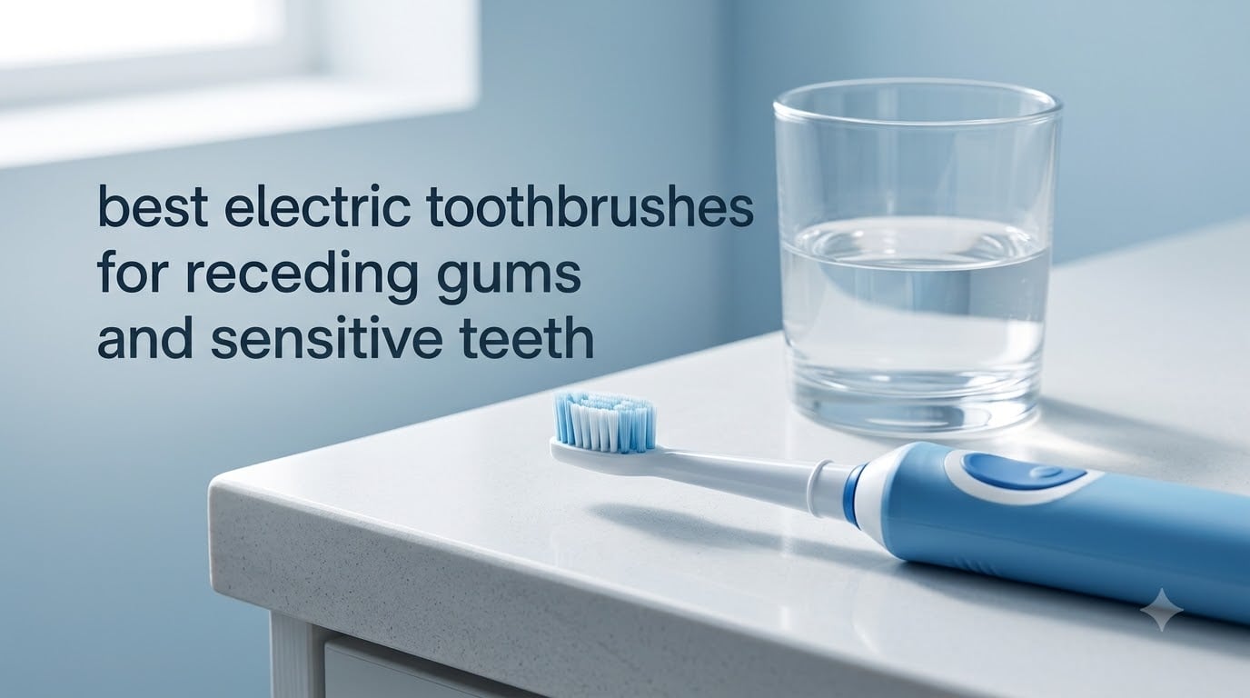 best electric toothbrushes for receding gums and sensitive teeth