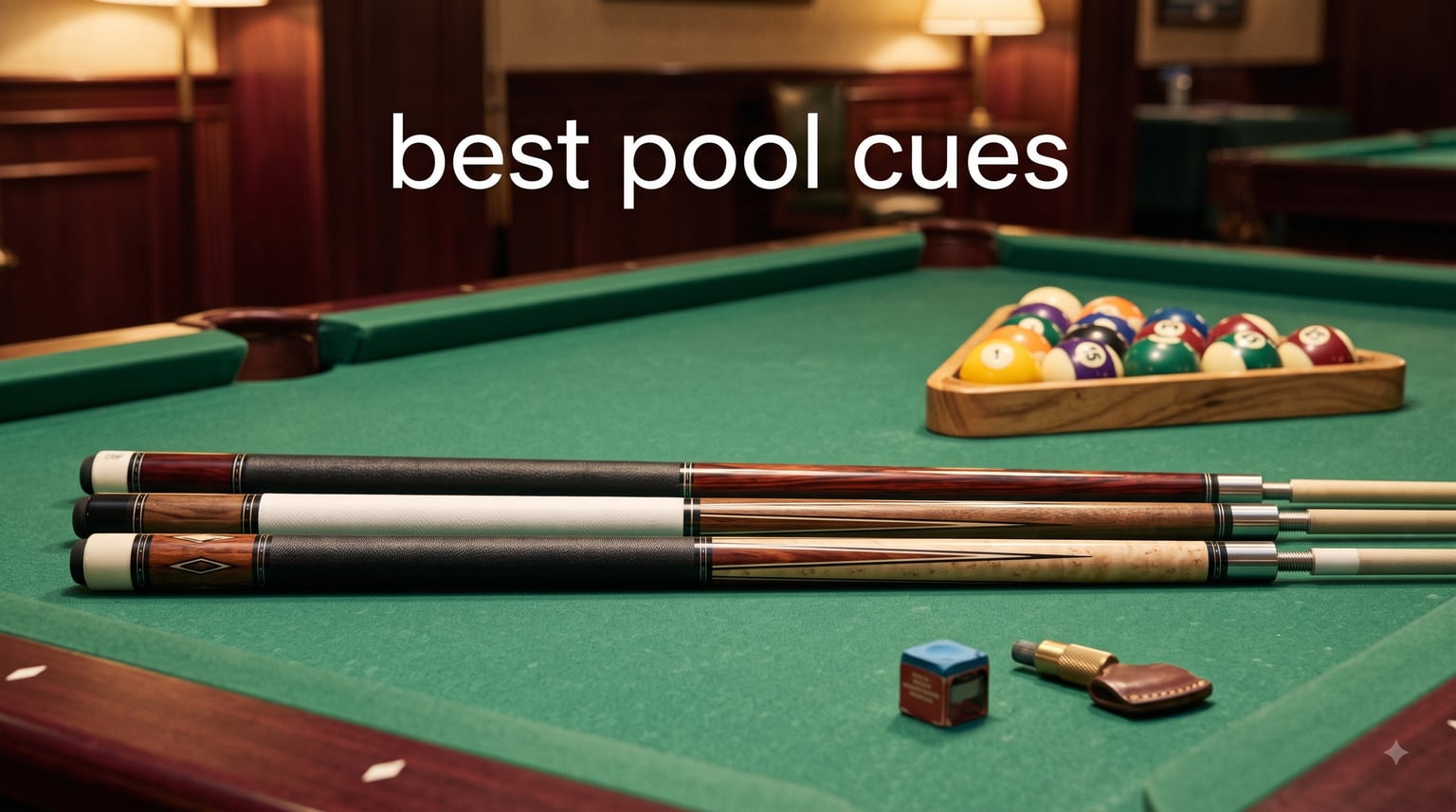 best pool cues