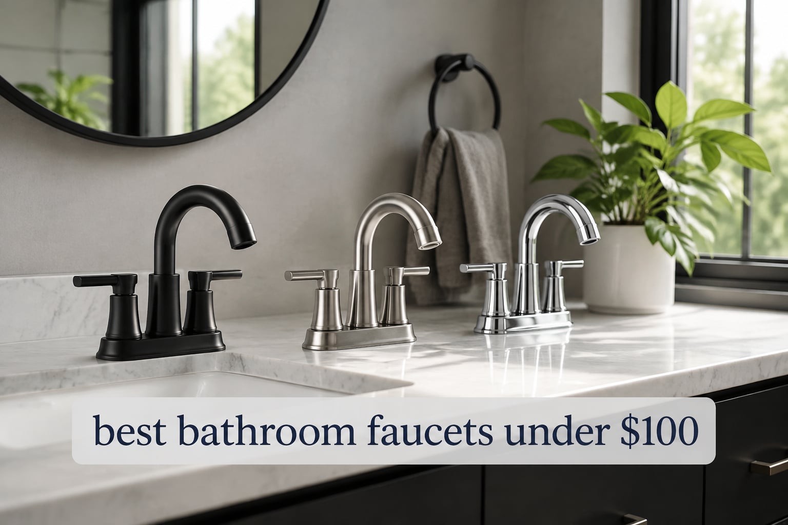 best bathroom faucets under $100