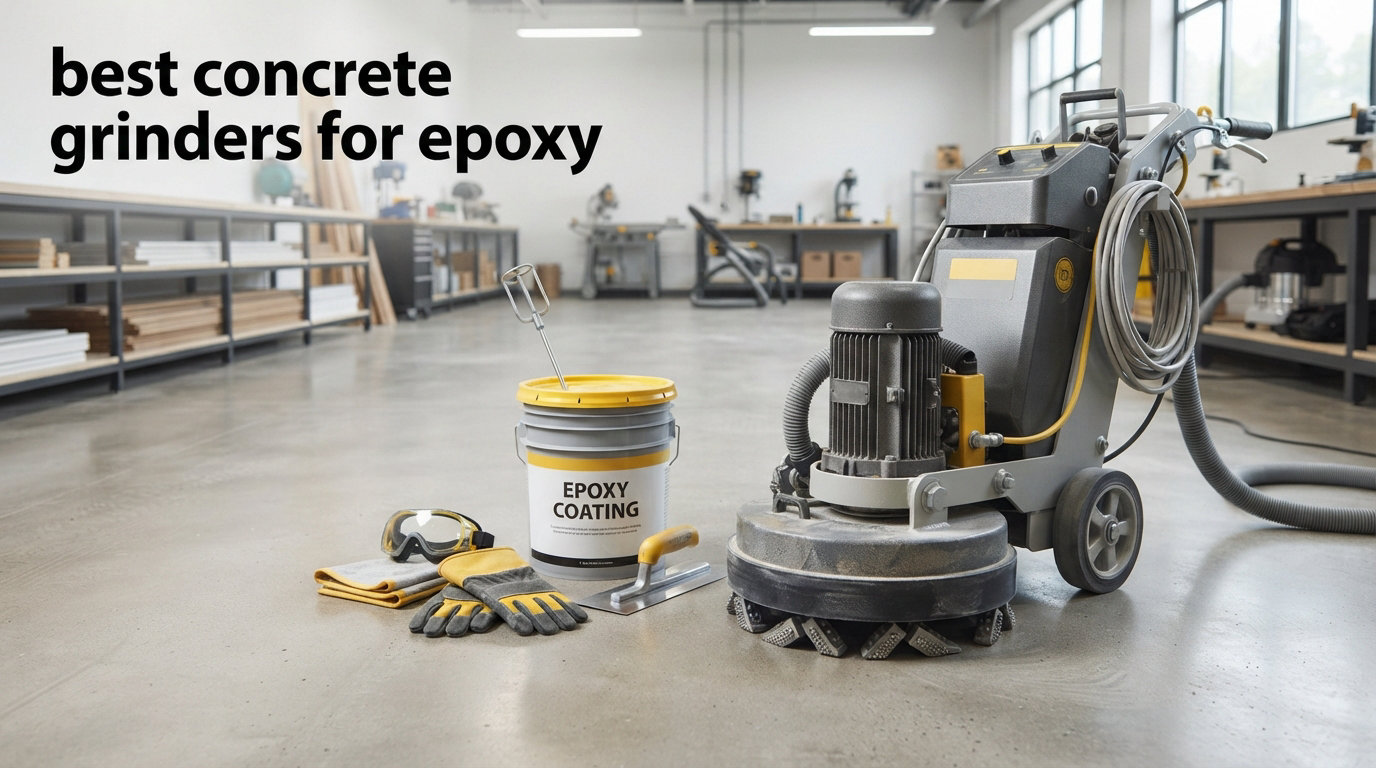 best concrete grinders for epoxy