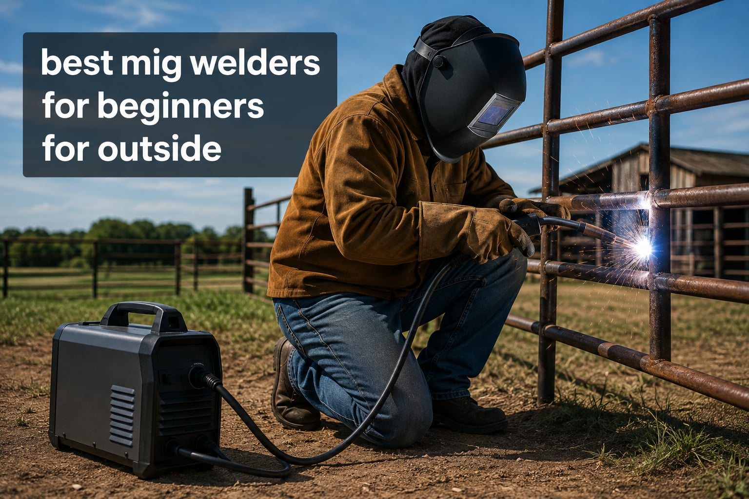 best mig welders for beginners for outside