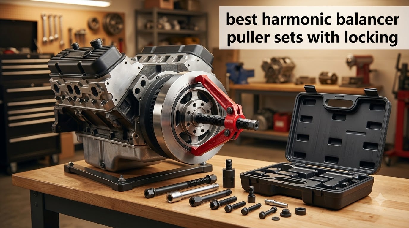 best harmonic balancer puller sets with locking