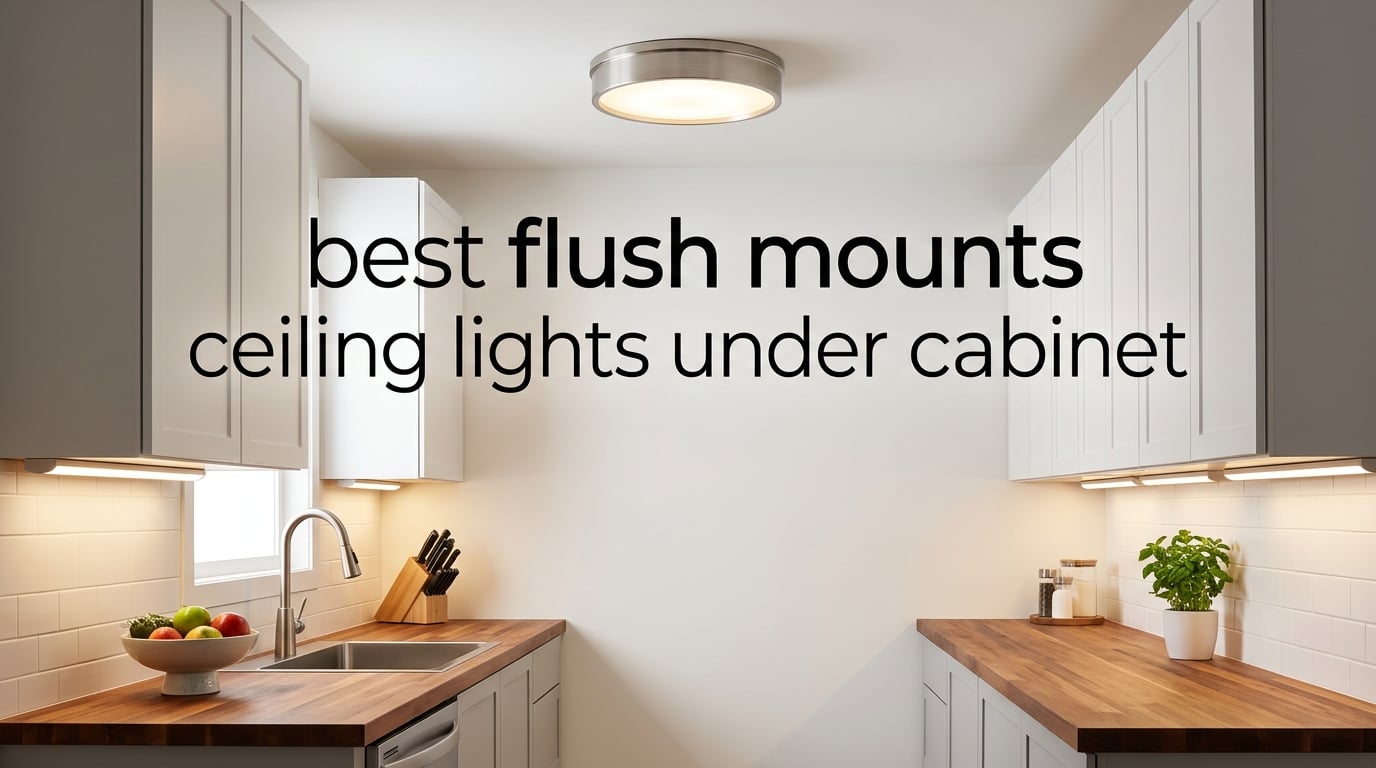 best flush mounts ceiling lights under cabinet