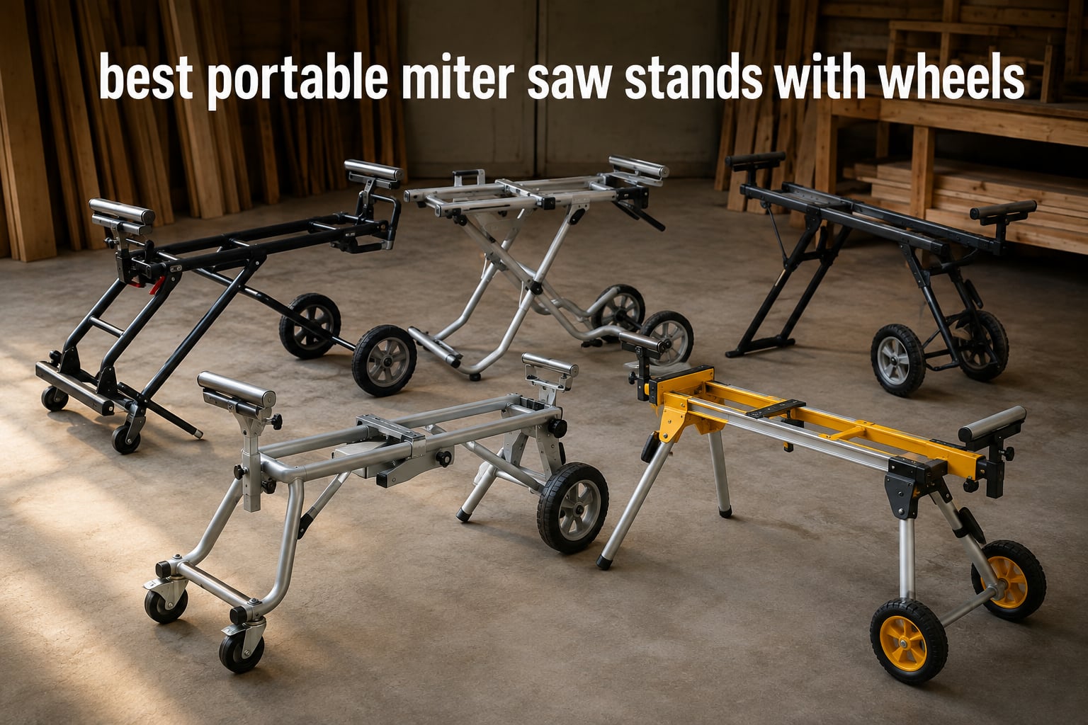 best portable miter saw stands with wheels