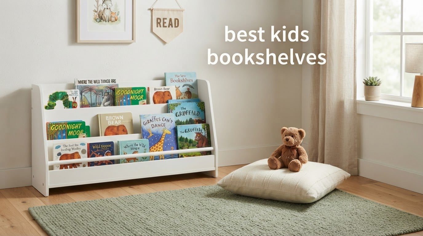 best kids bookshelves