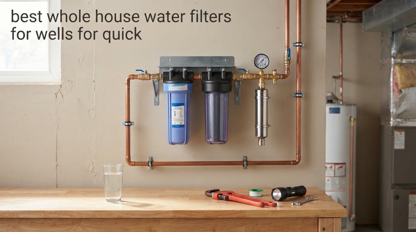 best whole house water filters for wells for quick