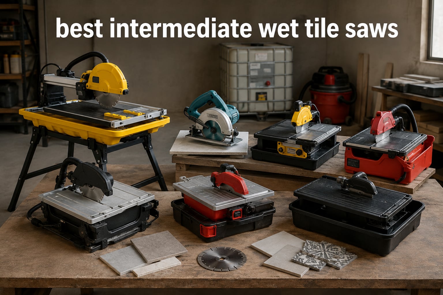best intermediate wet tile saws