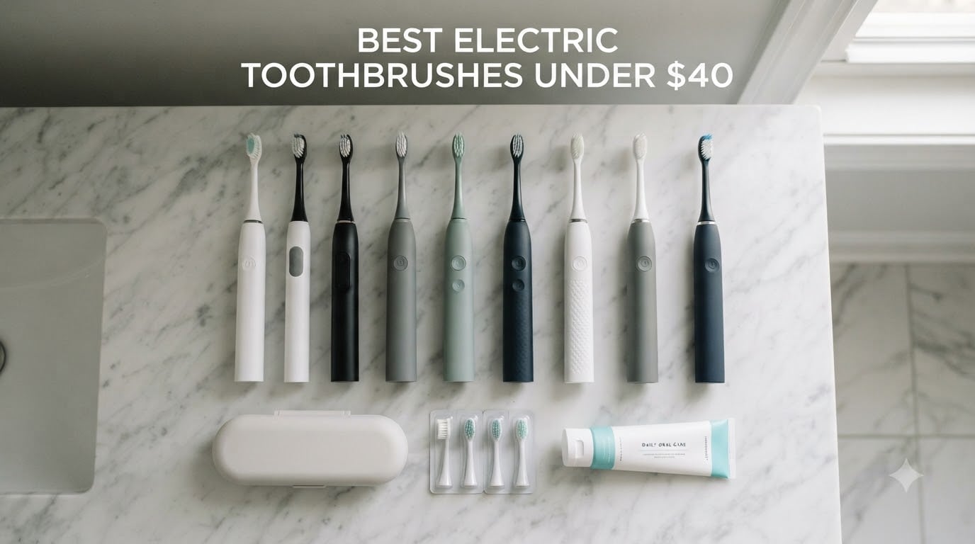 best electric toothbrushes under $40