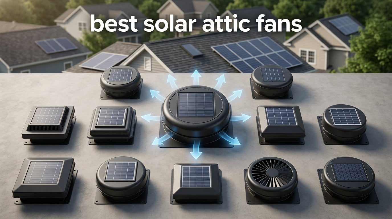 best solar attic fans