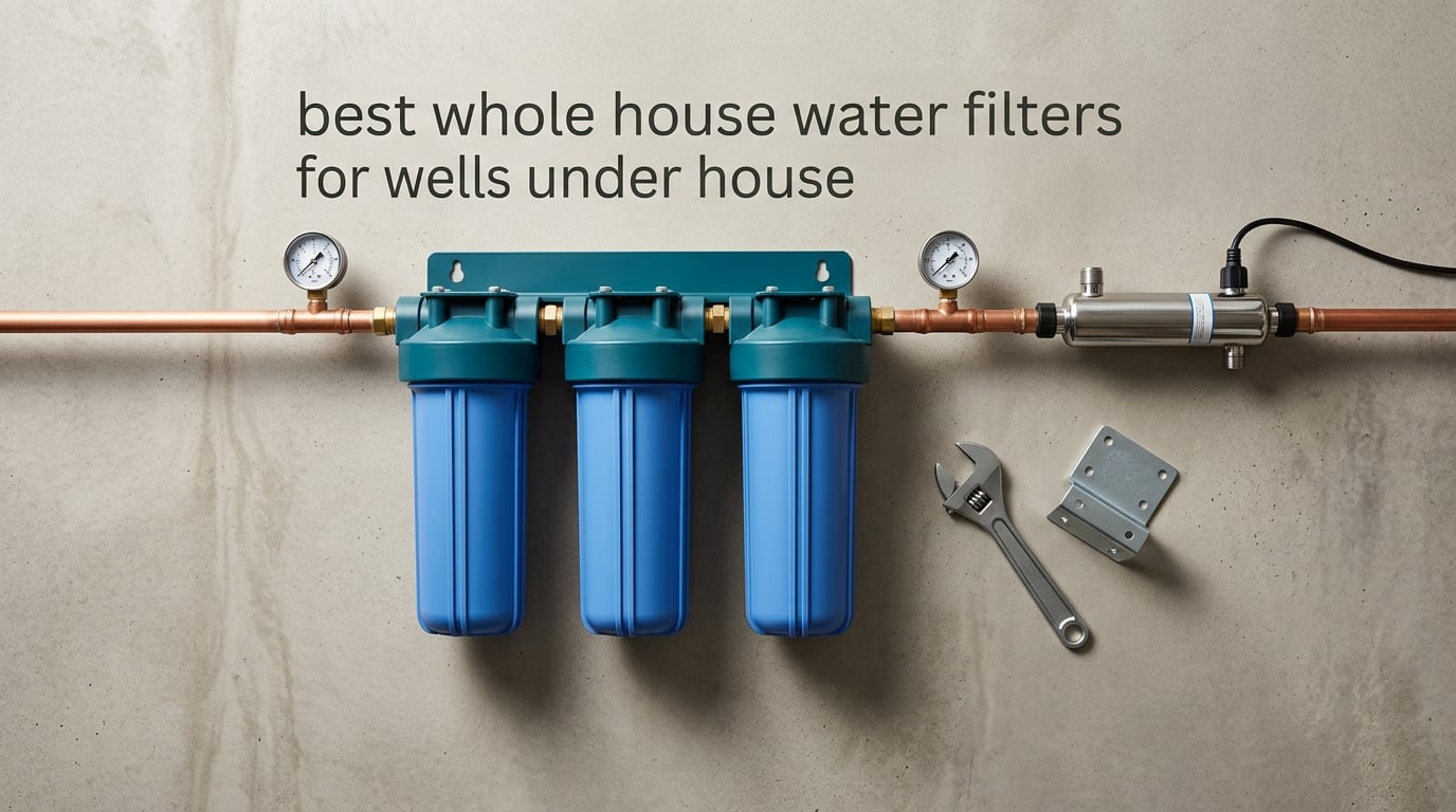 best whole house water filters for wells under house