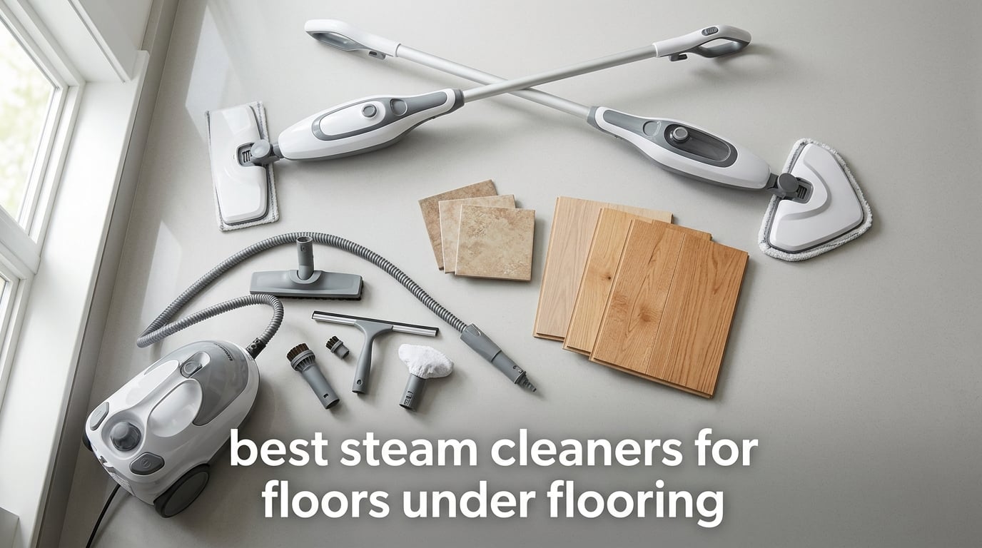 best steam cleaners for floors under flooring
