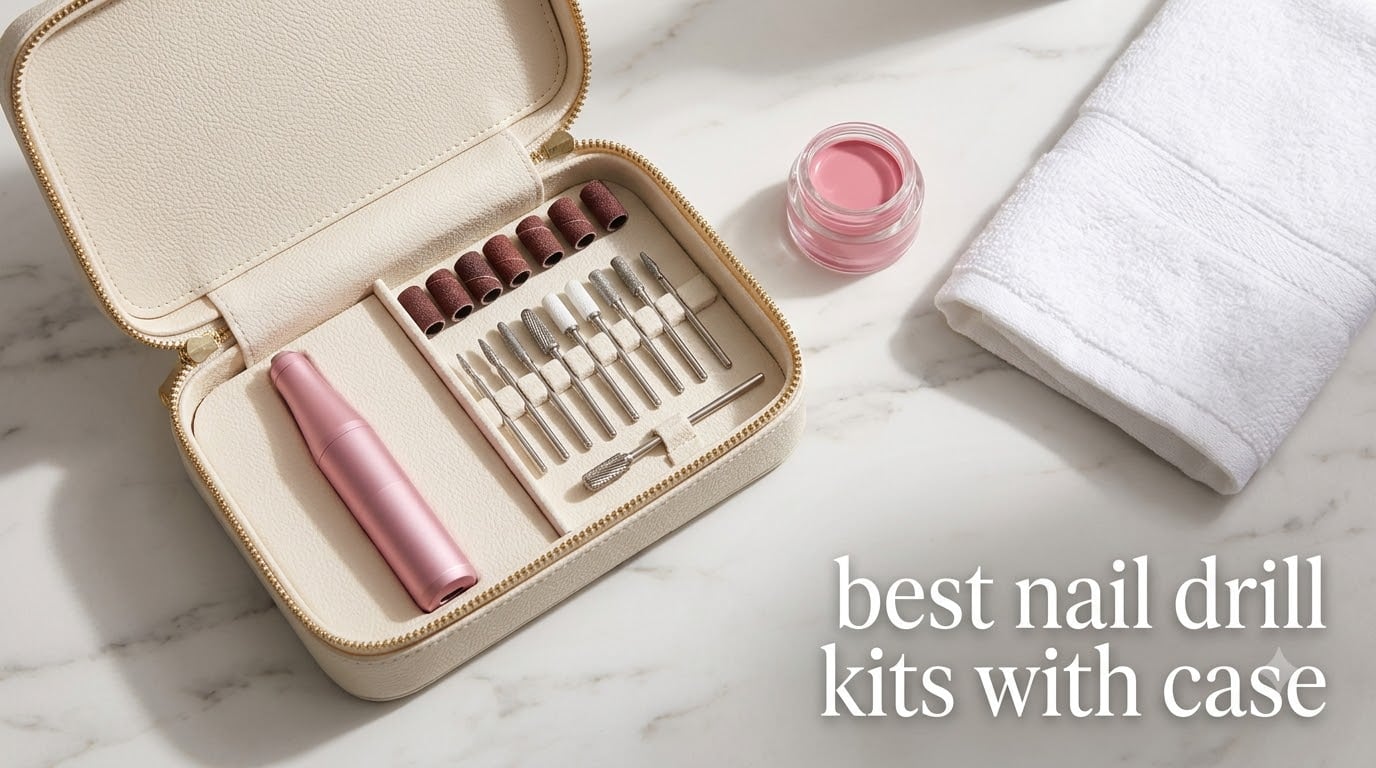 best nail drill kits with case
