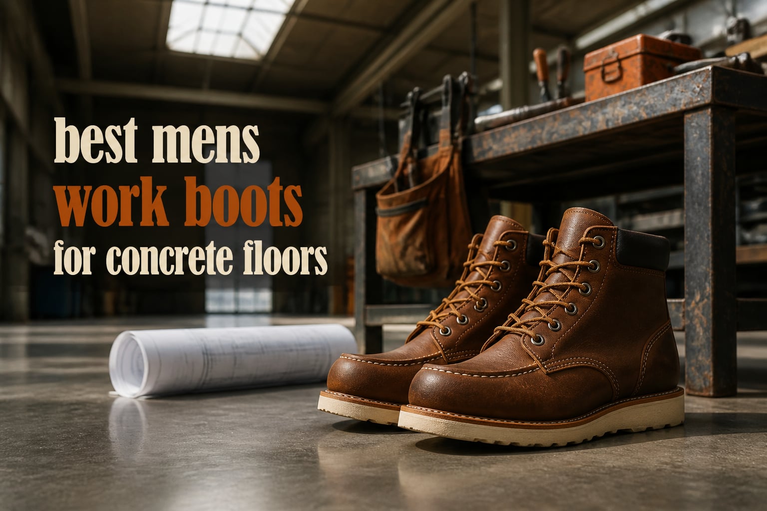 best mens work boots for concrete floors