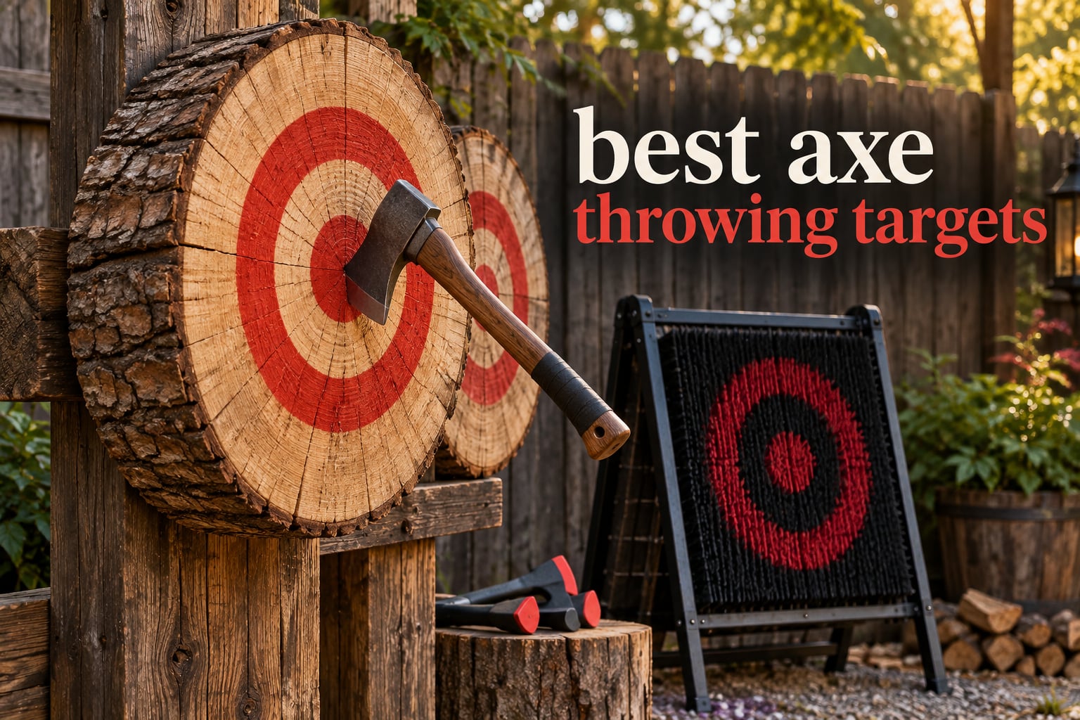 best axe throwing targets