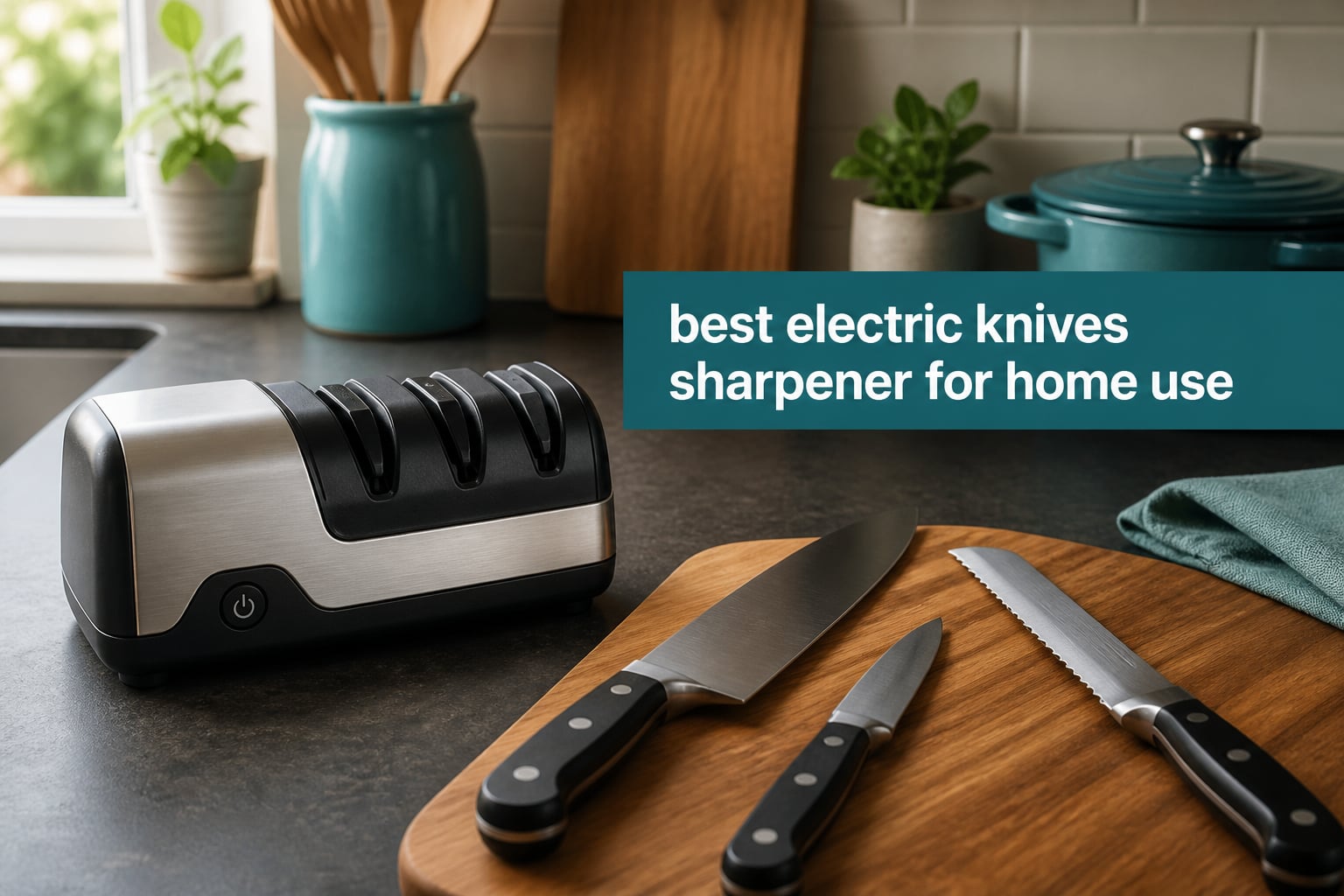best electric knives sharpener for home use