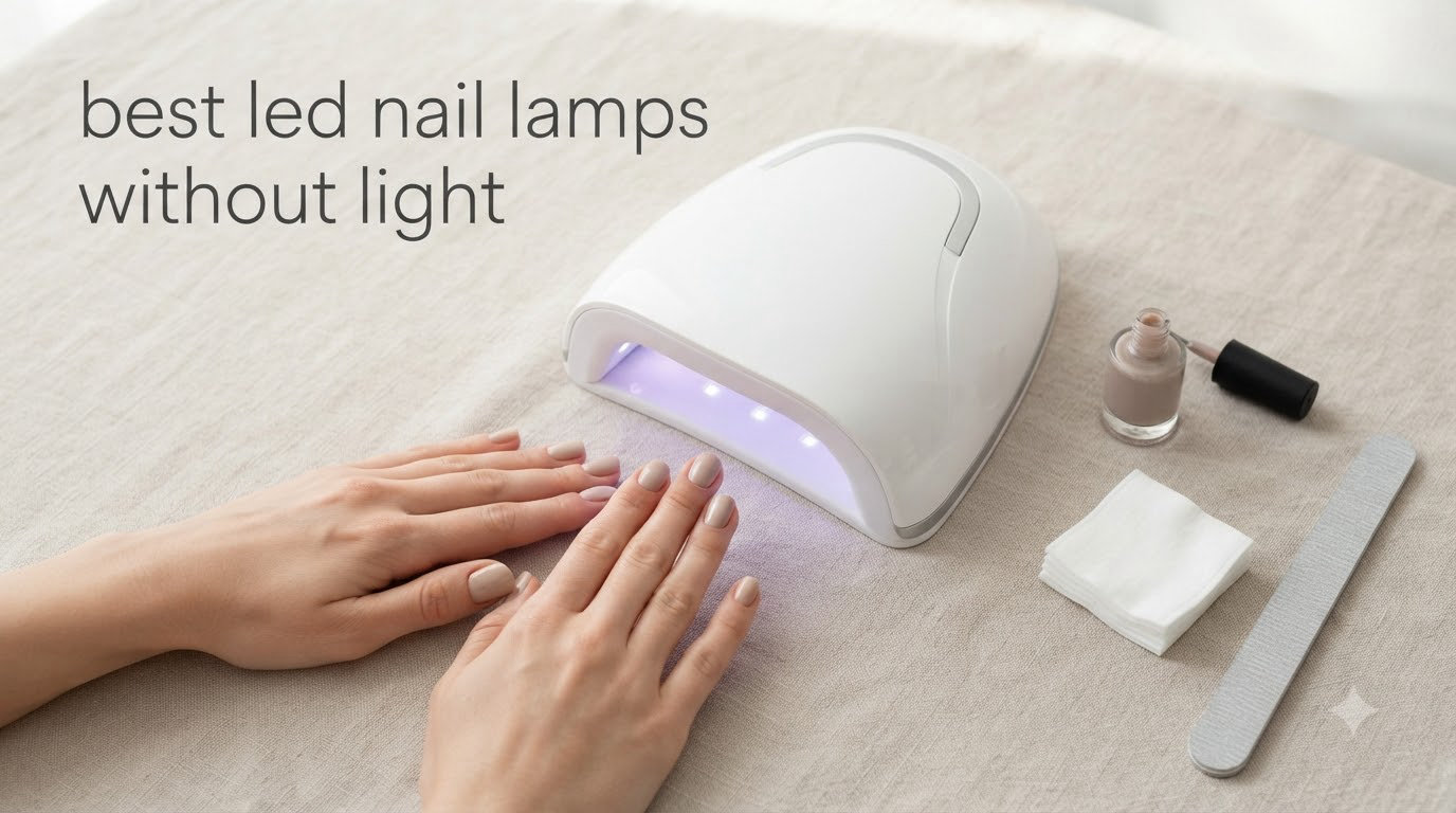 best led nail lamps without light
