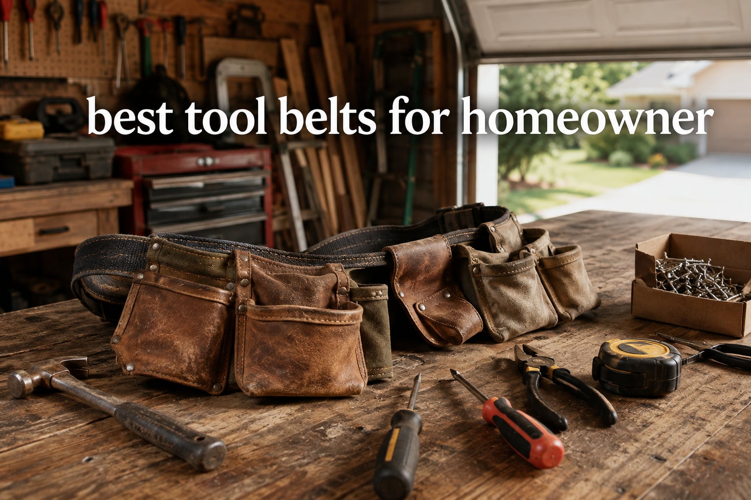 best tool belts for homeowner