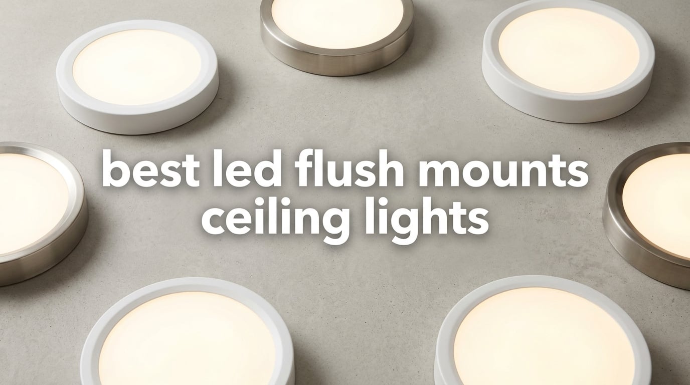 best led flush mounts ceiling lights