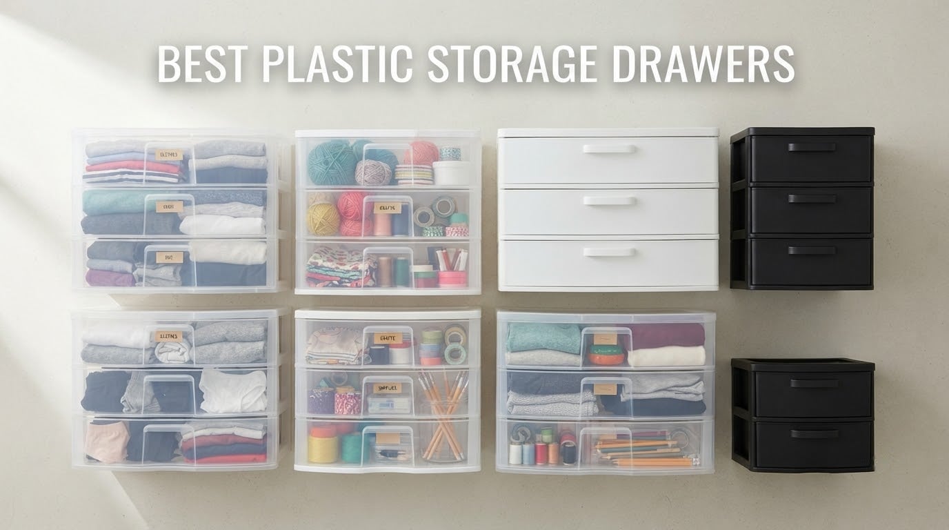 best plastic storage drawers