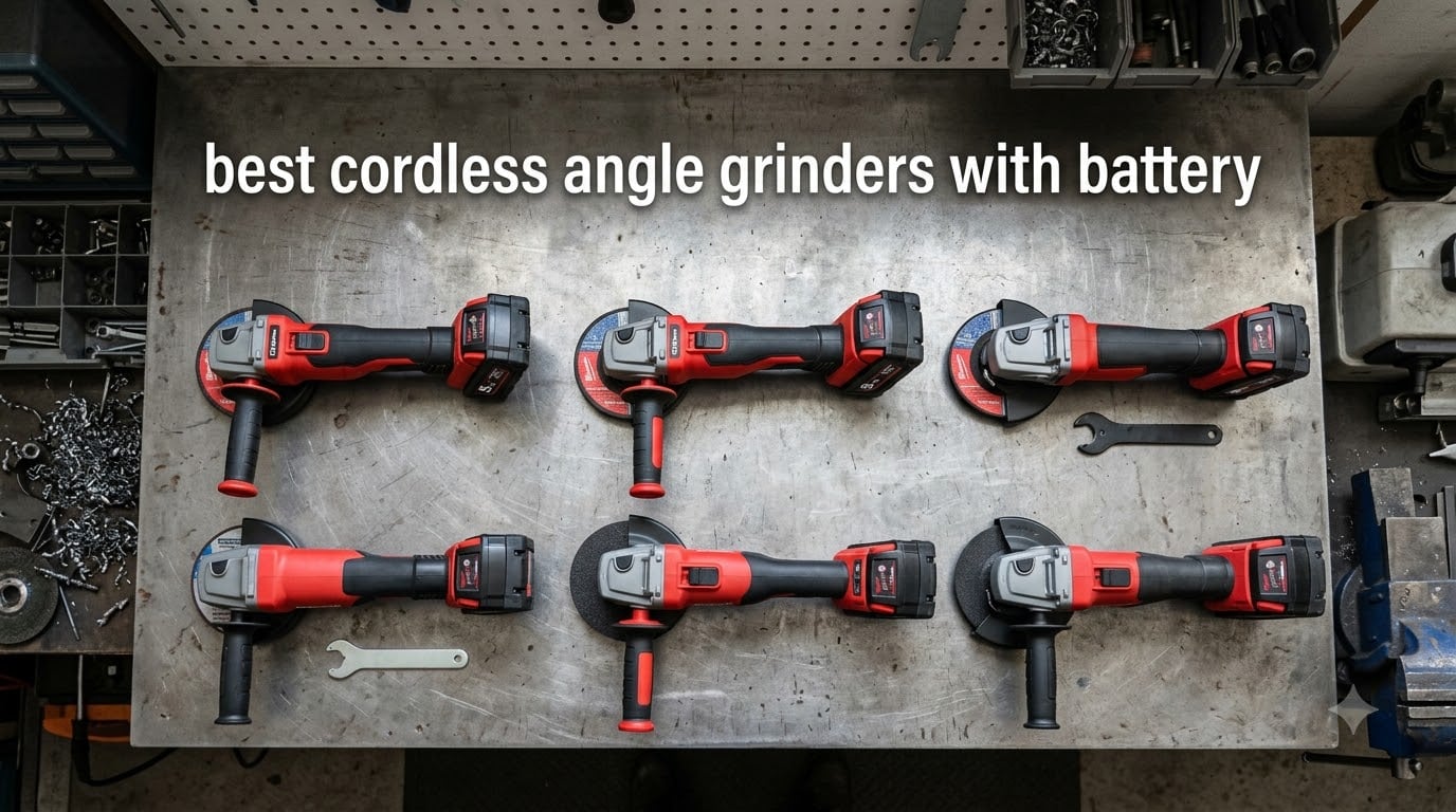 best cordless angle grinders with battery