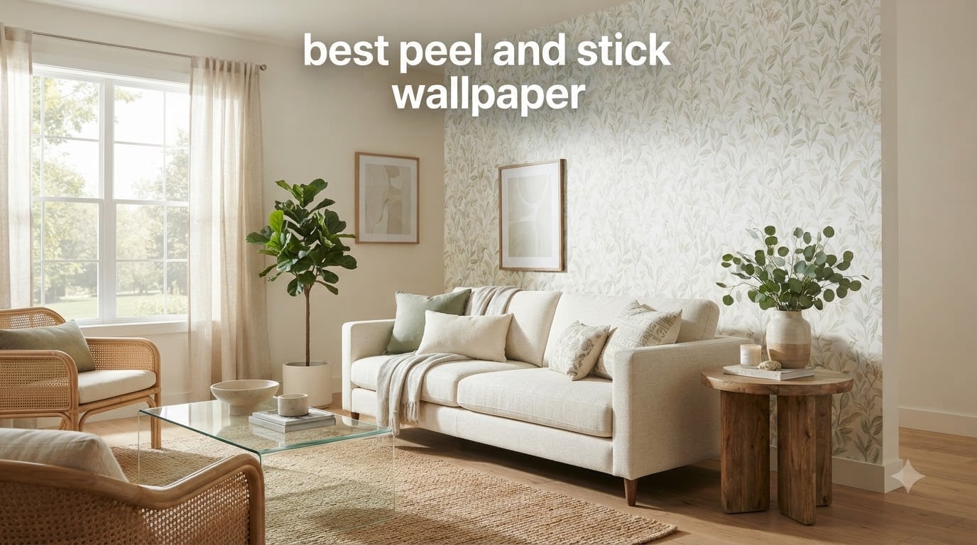 best peel and stick wallpaper