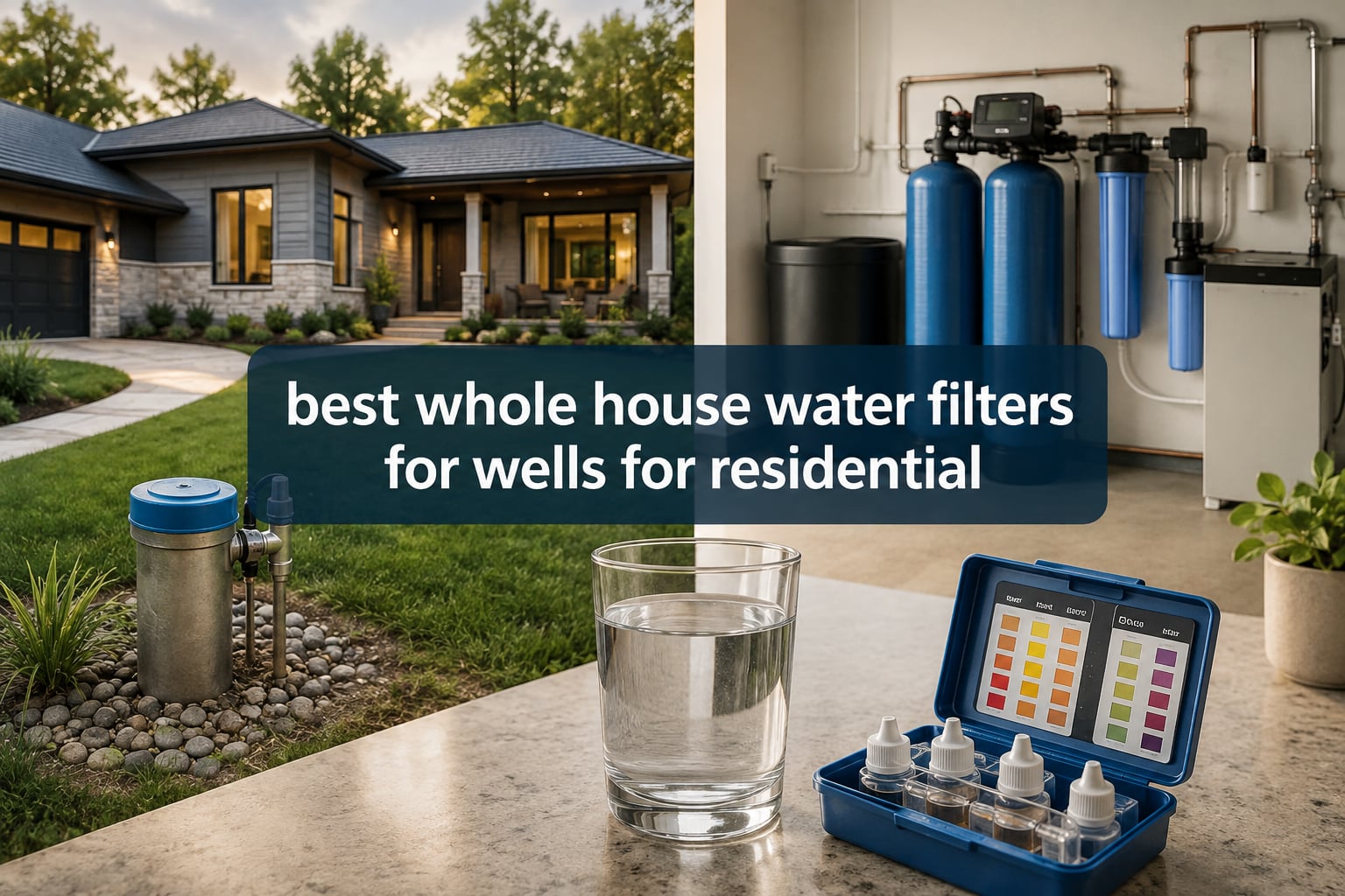 best whole house water filters for wells for residential