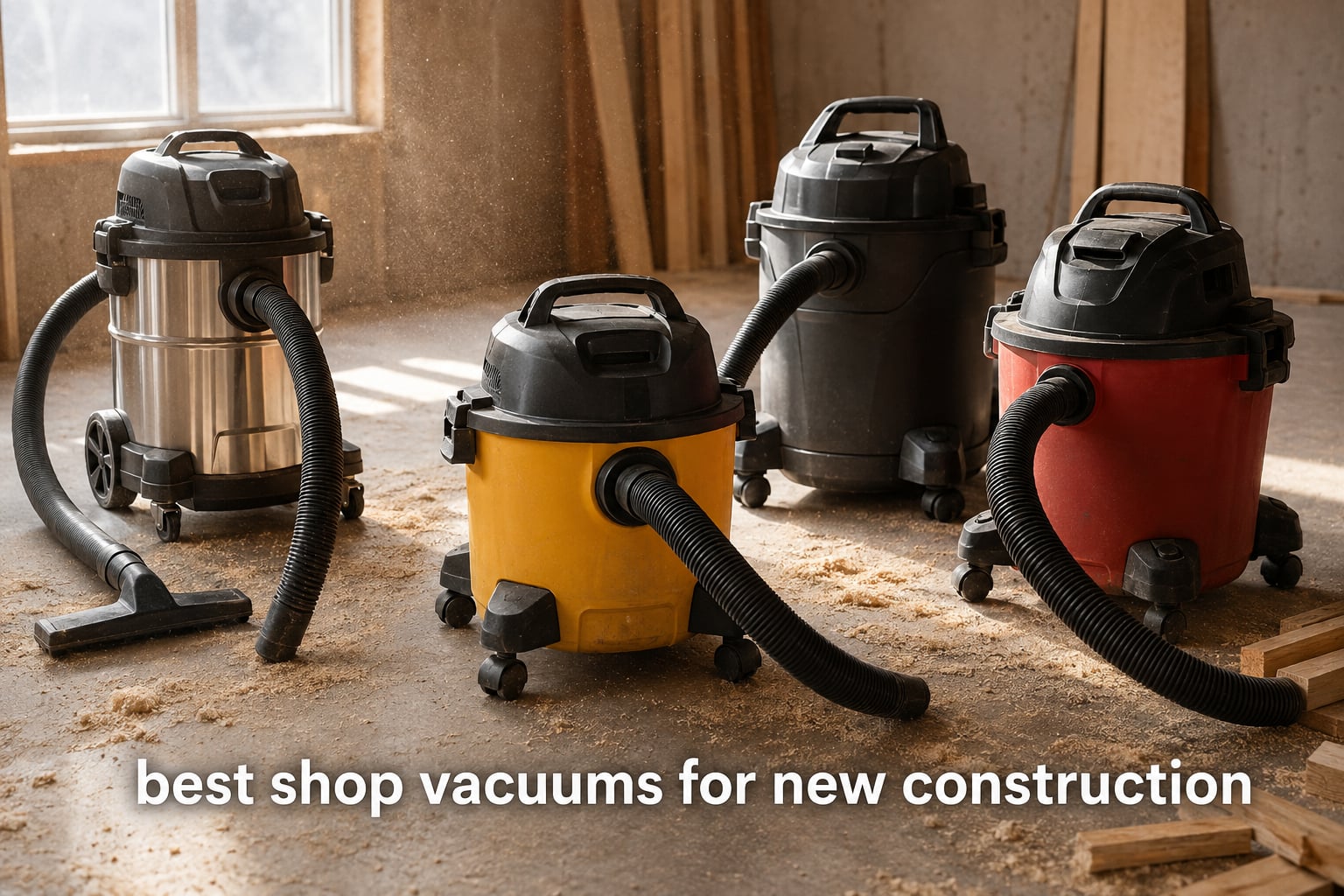 best shop vacuums for new construction