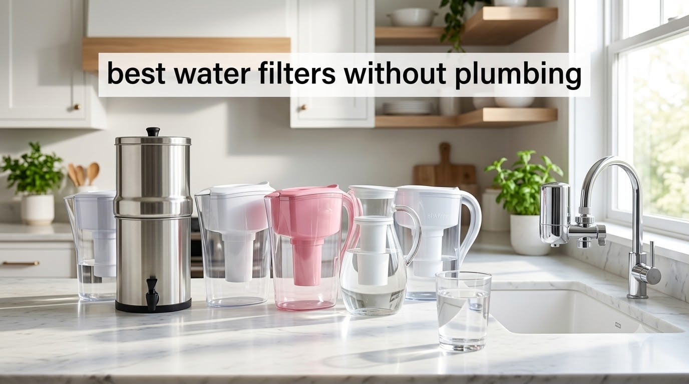 best water filters without plumbing