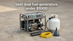 best dual fuel generators under $1000