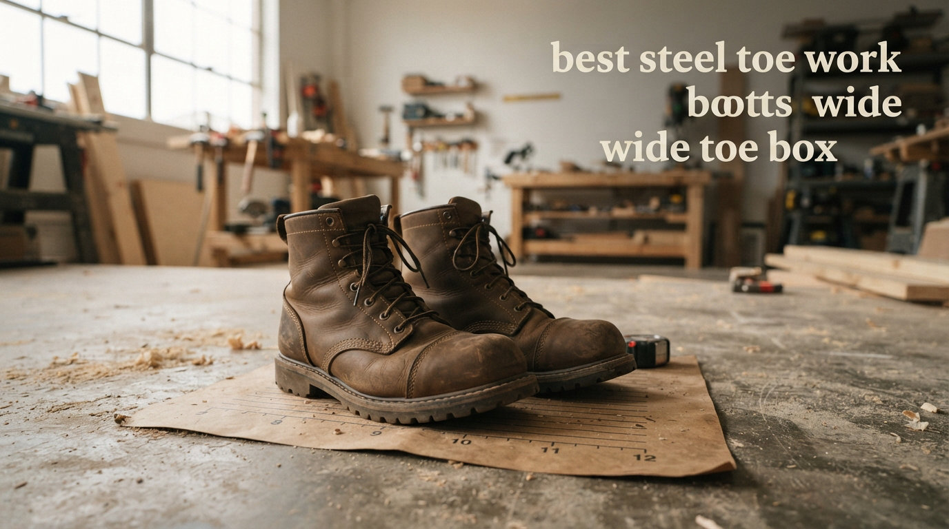best steel toe work boots with wide toe box