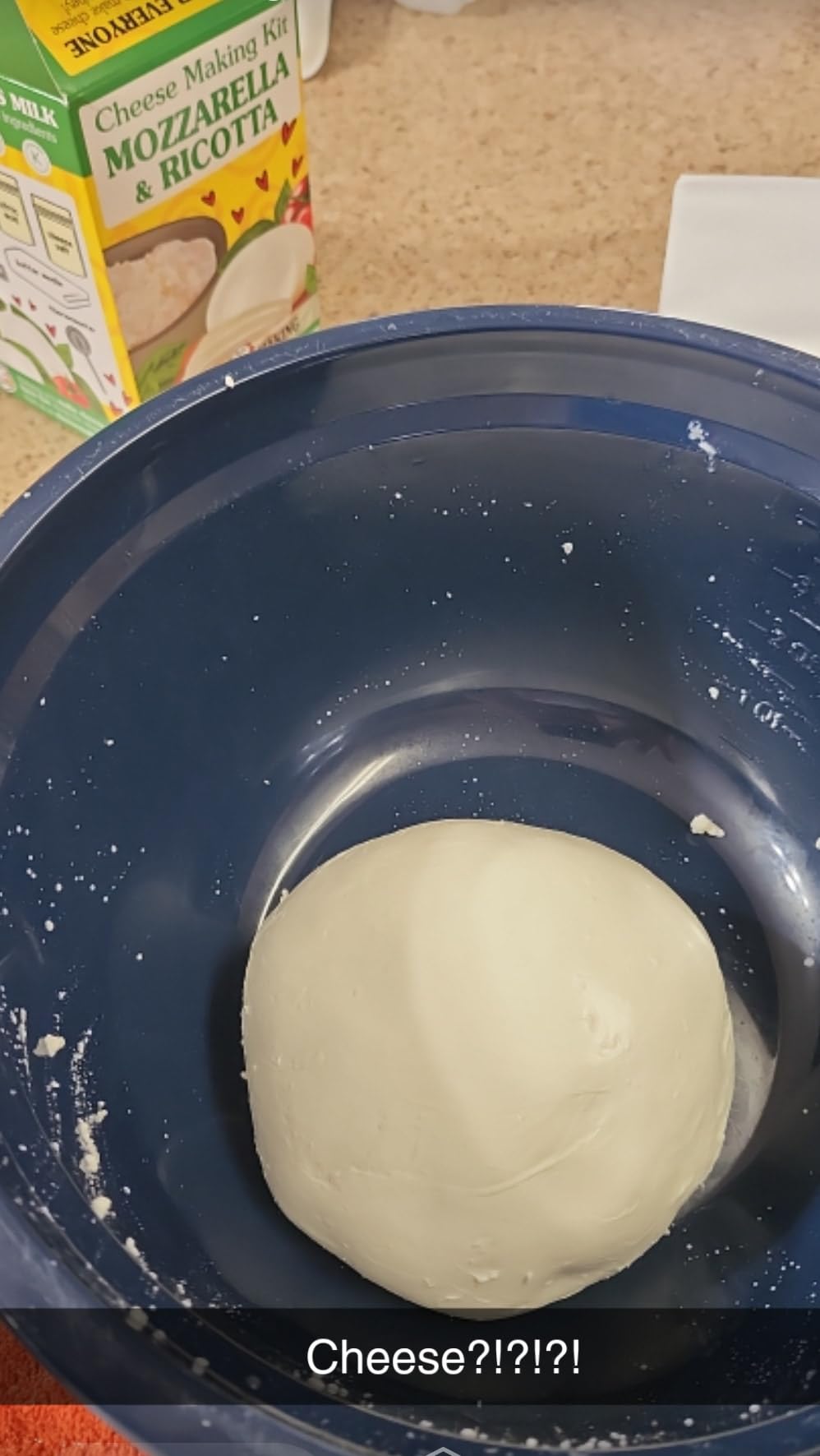Mozzarella and Ricotta Cheese Making Kit customer photo 2
